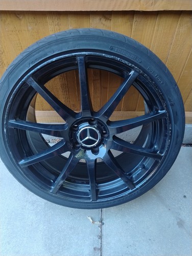 Mercedes alloy wheels - alloy,