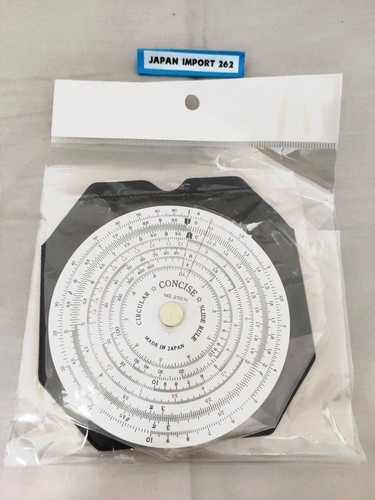 Concise circular slide rule - circular,