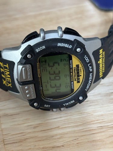 Timex huckberry ironman flix - timex,