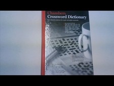 Chambers Crossword Dictionary