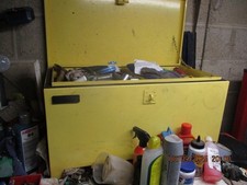 Clarke secure van storage box 80 X 40 X 40 CM with twin trays