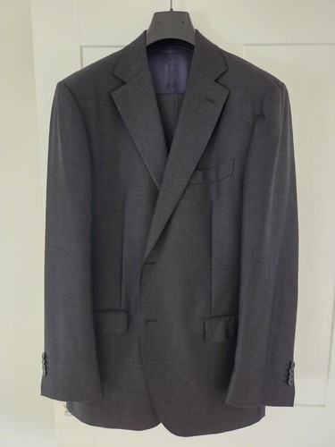 Charcoal grey three - three-piece, suit