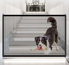 Retractable Pet Dog Gate Magic
