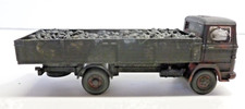 HO 00 OO gauge weathered coal lorry truck Mercedes Benz Wiking 1:87
