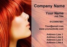 Hair Salon Hairdresser Personalised Business Cards