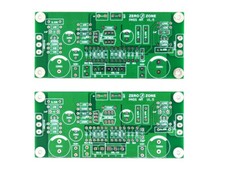 One Pair PASS-AM 10W Class A Single-ended Power Amp Amplifier Stereo Bare PCB
