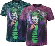 Tie Dye T-shirt THE JOKER Design WHY SO SERIOUS? HAHAHA Glow in the Dark by Wild