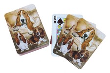 New Basset Hound Dog Playing