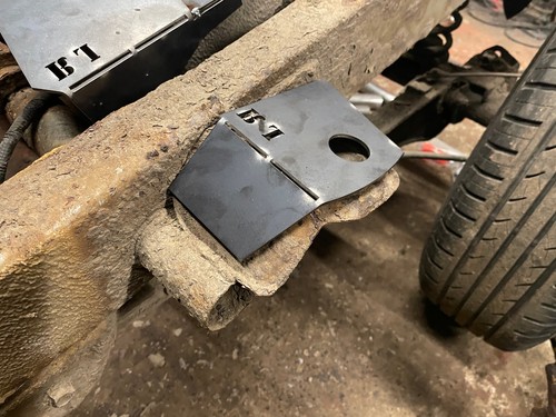 Jimny chassis mount repair - chassis,