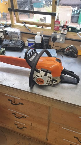 Stihl 181 petrol chainsaw - ms,