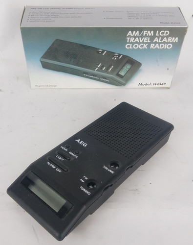 Aeg h4349 lcd - fm, travel