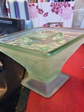 Vintage Art Deco Glass Vase