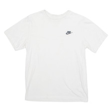 NIKE Mens T-Shirt White S