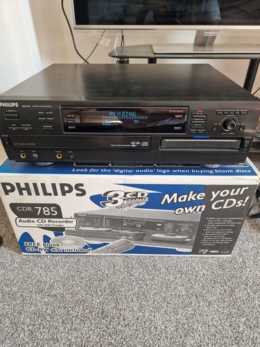 Philips cdr 785 audio - philips, cd
