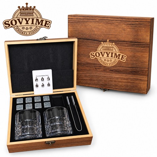 Sovyime whisky stones gift - stones,