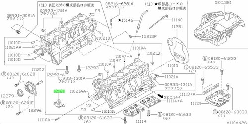 Jet assembly oil for nissan - jet,
