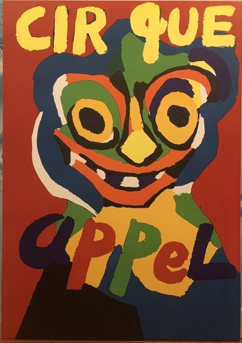 Vtg 1970 karel appel poster - 1970,