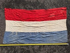 Original WW2 era Dutch "Victory" V-E Day Home Made Celebration Flag