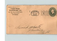 1898 stamped envelope - 1898,,