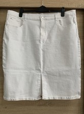 M&S Women's Soft White Denim