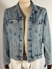LEVI'S MENS BLUE DENIM TRUCKER