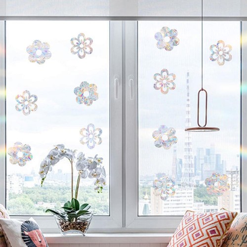 Floral rainbow sun catcher - floral,