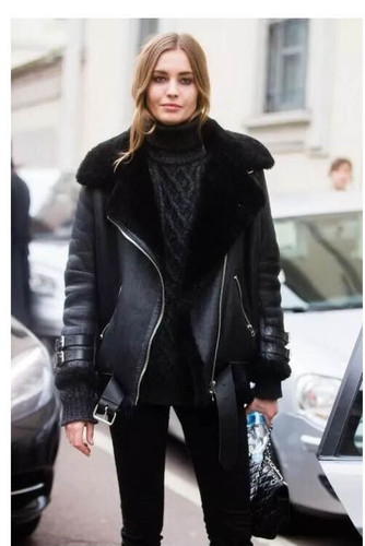 Womens raf aviator bomber - aviator,