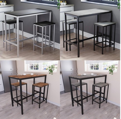 Wooden bar table - wooden, 2