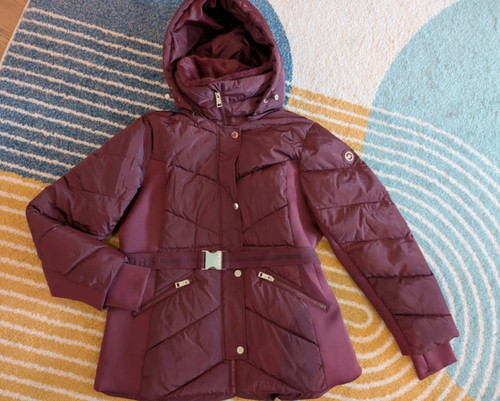 Michael kors padded belted - kors,
