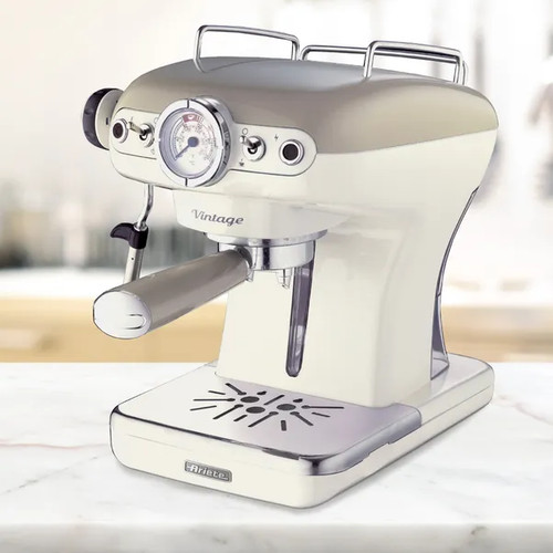 Retro espresso coffee machine - retro,