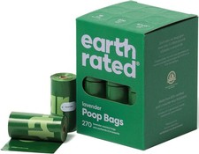 Earth Rated Dog Poo Bags Guaranteed Leak Proof and Thick Waste Bag count 270