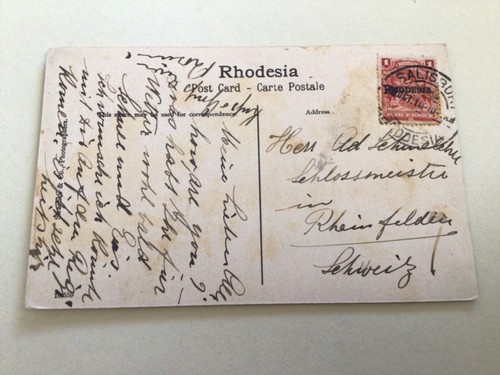 Rhodesia salisbury hunyani - salisbury,