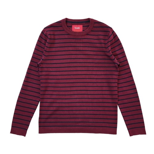 Jules red black - jules, striped