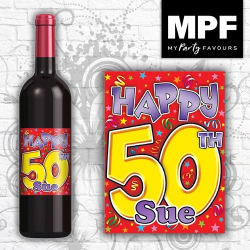 Personalised 50th birthday - personalised,