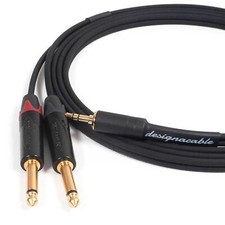 3.5mm Mini Jack to 2 x Neutrik