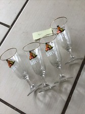 Britvic Glasses X 4 Vintage