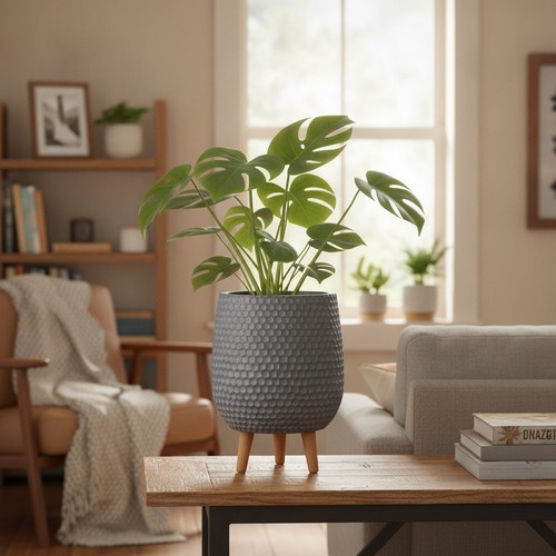 Honeycomb dark grey fiberstone - honeycomb,