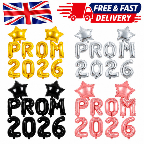 Prom 2026 foil balloons - prom,