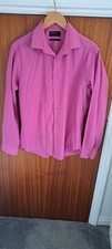 Ventuno 21 Pink Slim Fit Long Sleeve Shirt 39/40 - 15.5 Collar