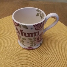 Emma Bridgewater Pink Roses Design Half Pint Mug Made In England VGC Rare