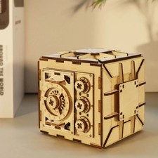 3D-Wooden Puzzle DIY Locker