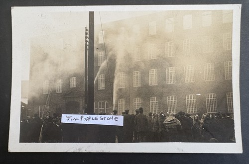 Haslingden mill fire 1905 - haslingden,