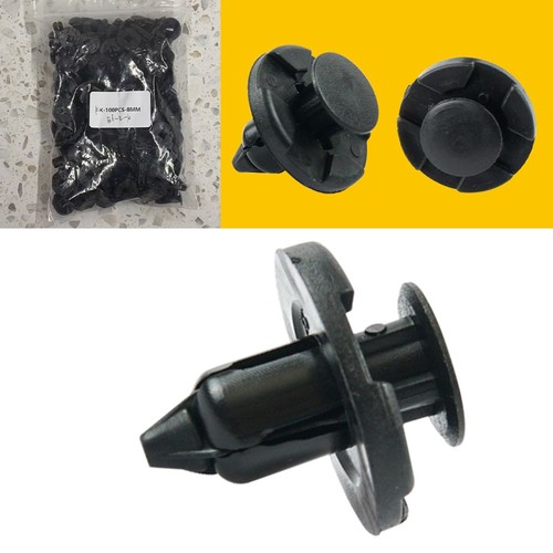 100pcs 8mm plastic clips - 100pcs, for