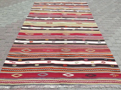 Vintage turkish kilim - turkish, rug