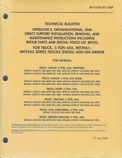 Historical book Truck, 5 ton, 6x6, M939A1, M939A2 Series (Diesel) Add-On Armor