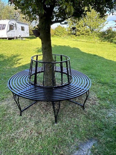 Outdoor tree bench - bench, garden