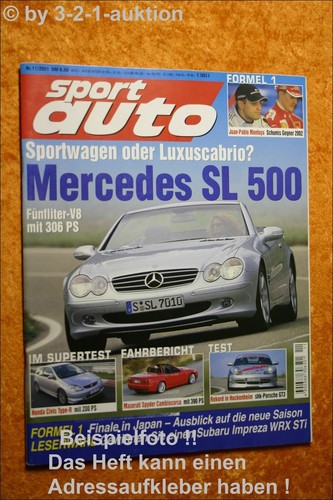 Sport car mercedes - sport, 11/01