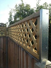 Long Trellis Garden Fence