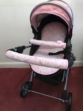 Dolls pram set for - pram, daisy