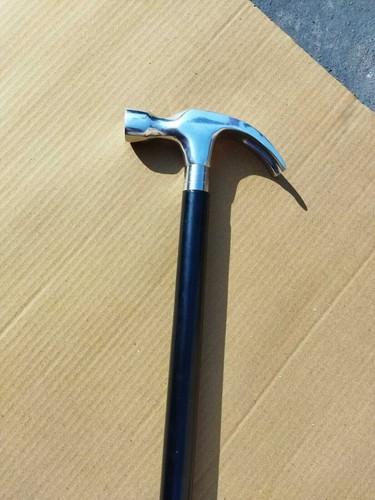 Hammer head walking stick - hammer, cane